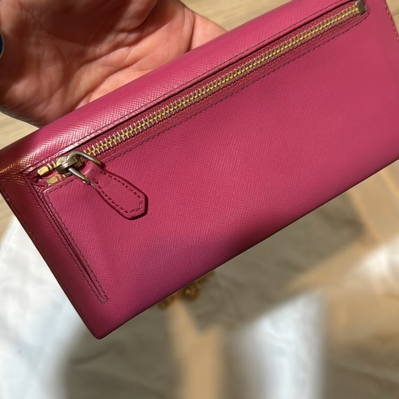 Prada Peonia Saffiano leather wallet - Picture 4 of 16